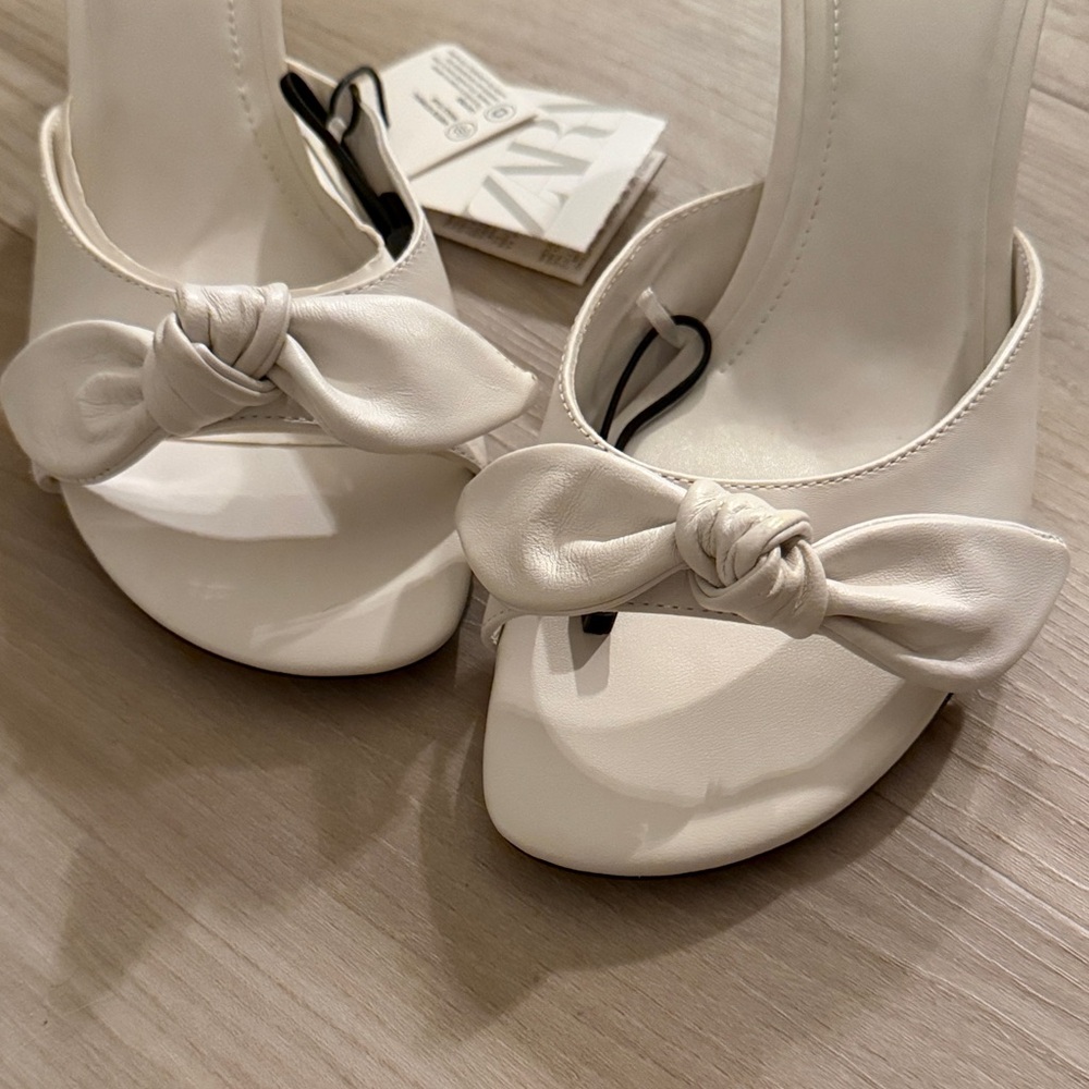 Zara Open Toe Heels - Picture 4 of 12